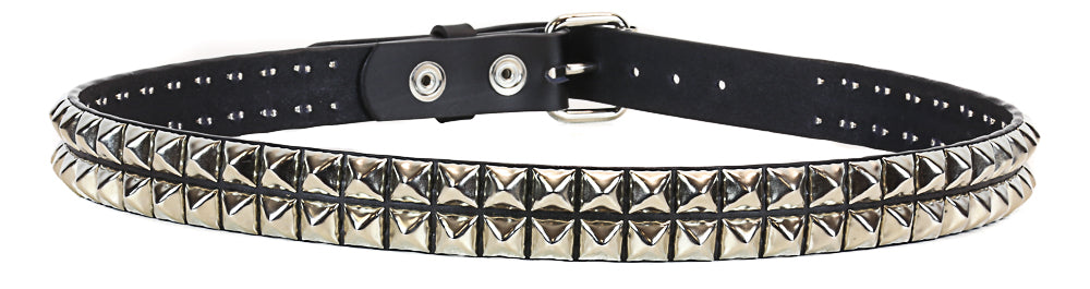 Row Pyramid Studded Belt – Roadkill13 - Main Image