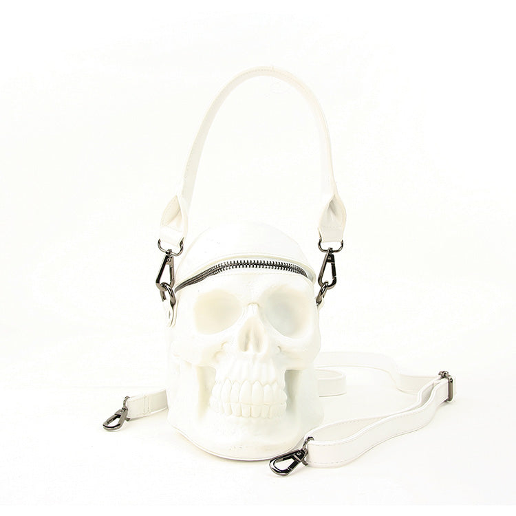 White Skull Beads 1/2-lb Bag (Bag of 450)