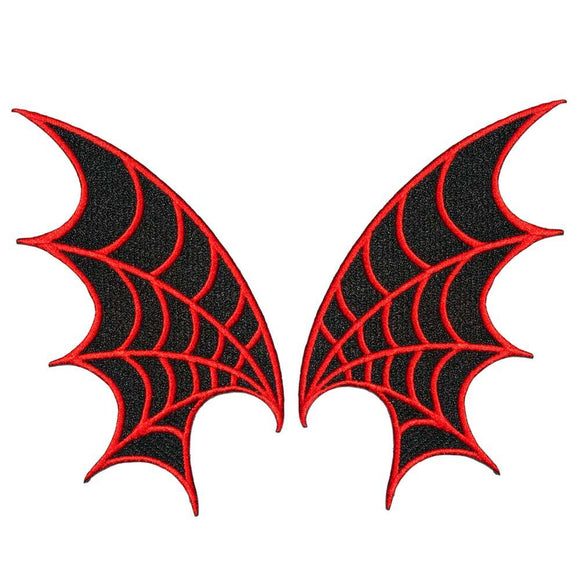 Web Wings Patches