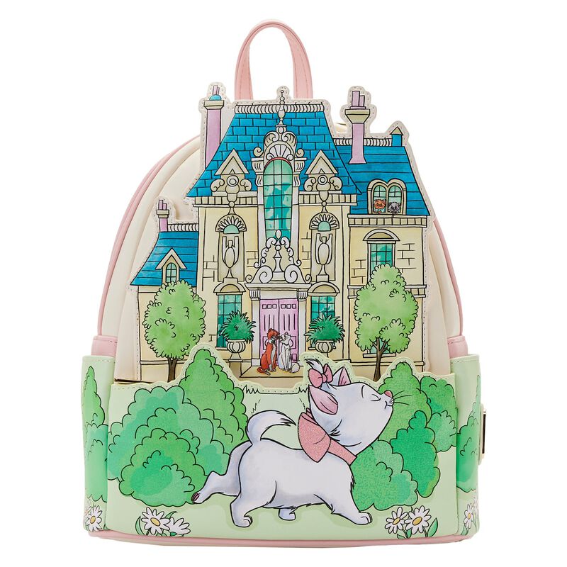 disney the aristocats marie periwinkle mini backpack Loungefly The Aristocats Marie House Mini Backpack