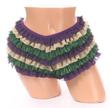 Mardi Gras Ruffle Shorts