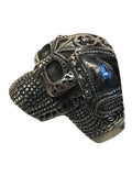 Stainless Steel Iron Age Skull Ring