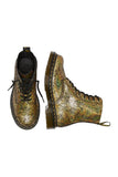 1460 Pascal Gold Metallic Leather Boots