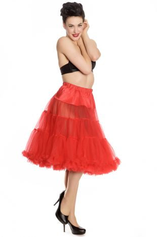 Red Long Petticoat