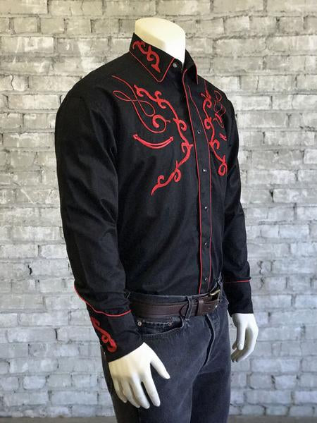 Sugar Skull Embroidered Western Shirt
