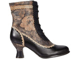 Bewitch Black Floral Boot