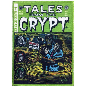 Tales From The Crypt Green Comic Patch