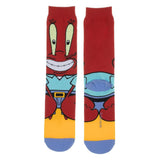 Mr. Krabbs Character Socks