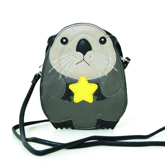 Otter With Star Purse
