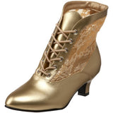 Mini Dame Gold Boots