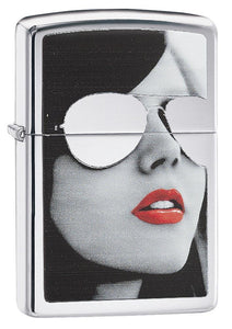 Girl with Sunglasses Lighter