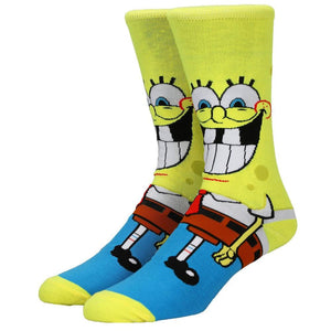 Big Smile Spongebob Character Socks
