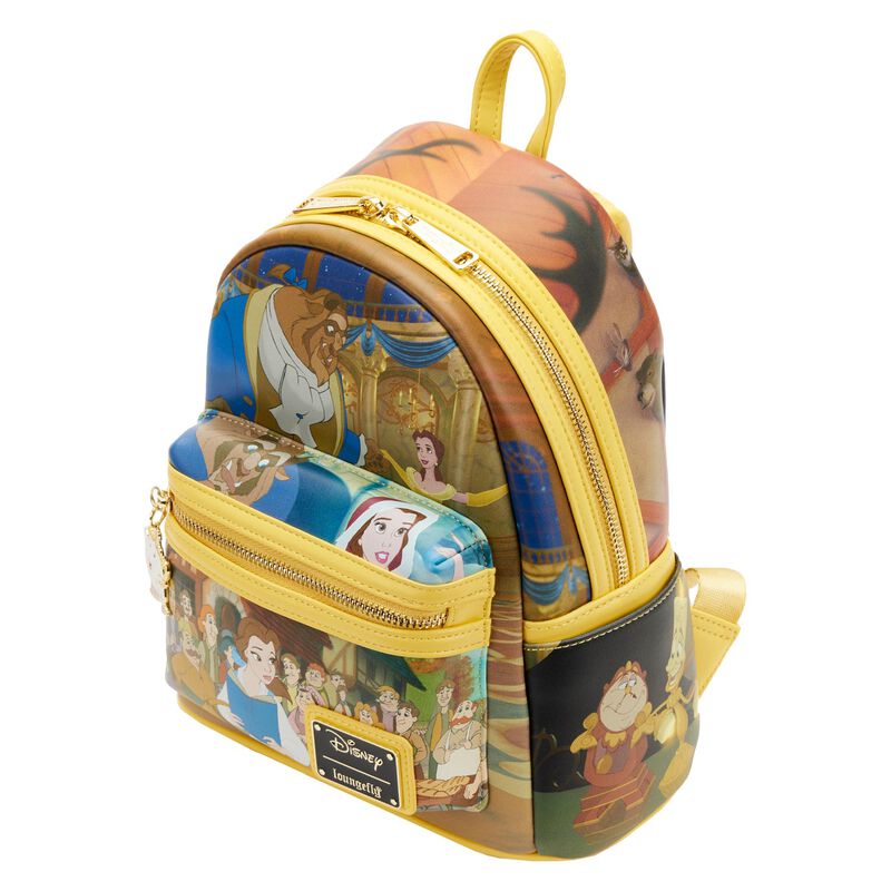 disney bike with mini belle backpack Beauty and the Beast Princess Scenes Mini Backpack – Roadkill13