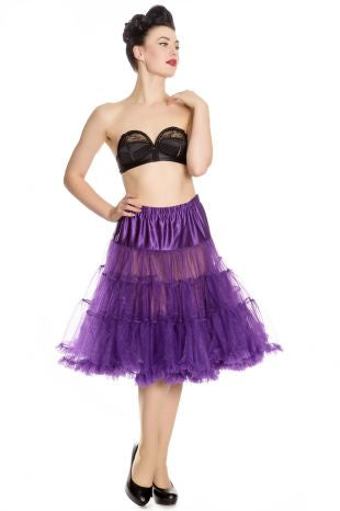 Purple Long Petticoat