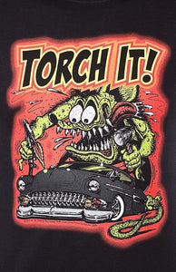 Our hero is back and he is on fire! Created by artist Ed "Big Daddy" Roth, Rat Fink as the anti-hero to Mickey