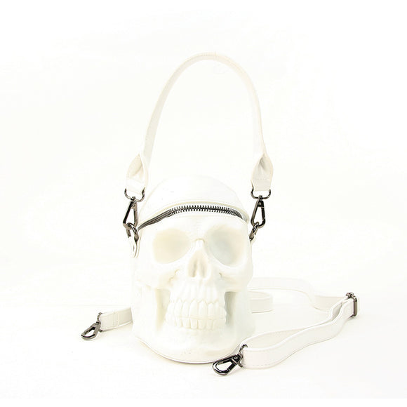 Skull Bag - White