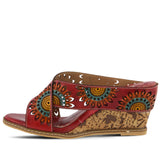 Enticing Sandal - Red