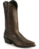 Hawk Collection Brown Western Boots