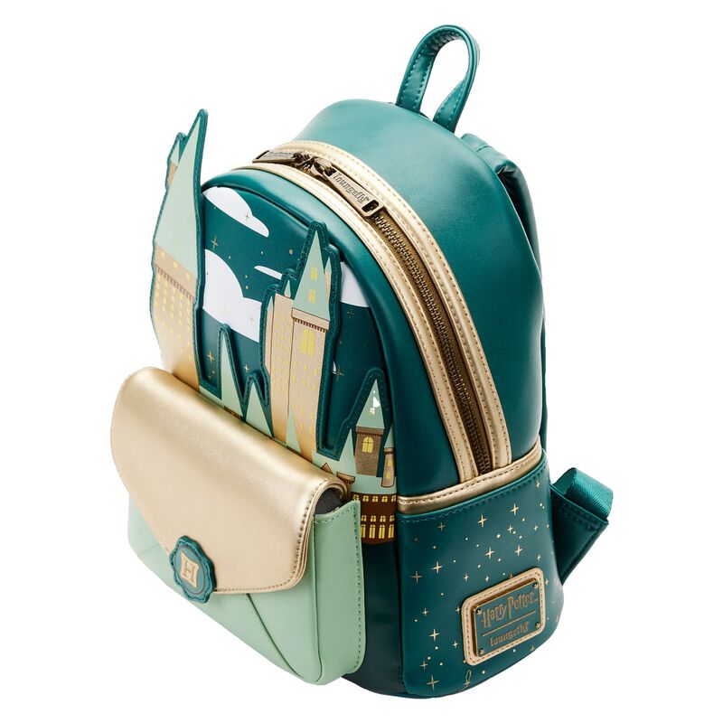 harry potter mini backpack yellow Harry Potter Golden Hogwarts Castle Mini-Backpack