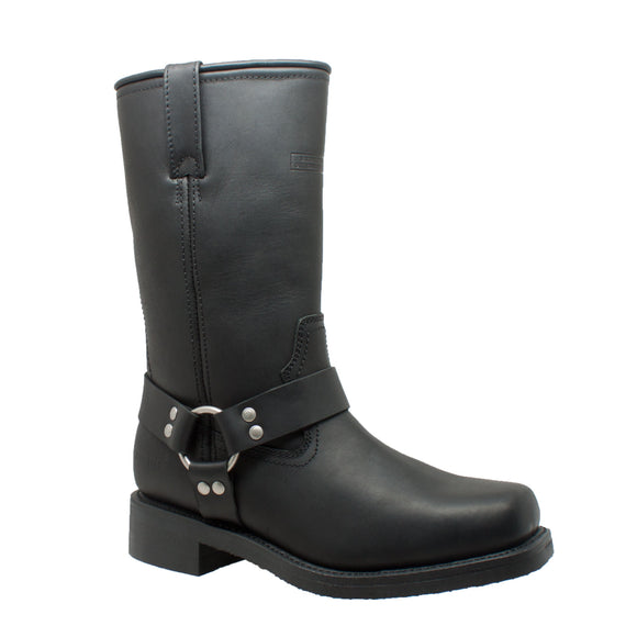 LEATHER MOTORCYCLE HARNESS BOOT