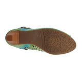 Loverlee Shootie Sandal - Turquoise Multi