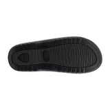 Ozzie Men's Slide Sandal - Black Nubuck