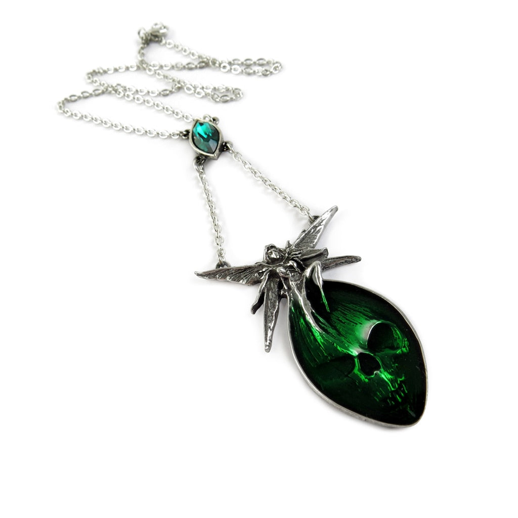 アクセサリー Alchemy R120L AbsintheFairySpiritCrystal Absinthe Fairy Necklace by Alchemy – Roadkill13
