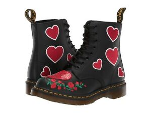 1460 Pascal Sequin Hearts Boots by Dr. Martens Roadkill13