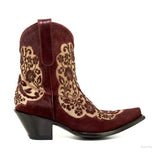 ROMANTIC RED MIGISSI ANKLE BOOT