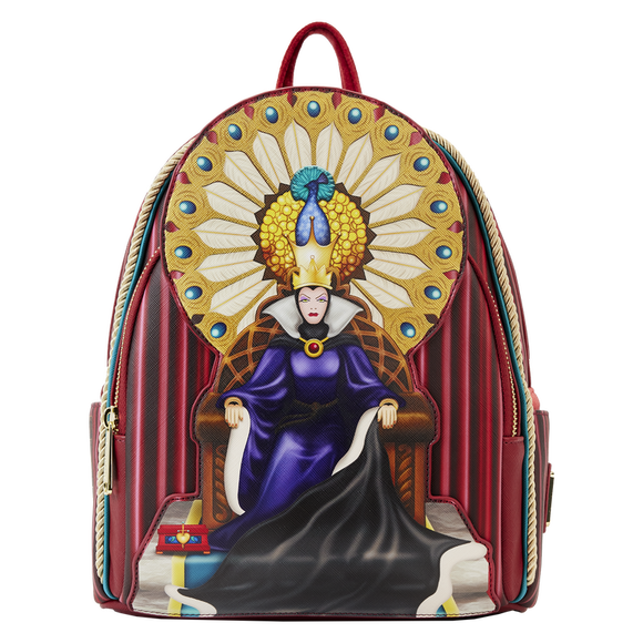disney girl backpack mini snow white Snow White Evil Queen Throne Mini Backpack – Roadkill13
