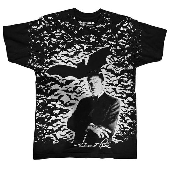 Vincent Price Bats T-Shirt