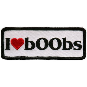 I Heart Boobs Patch