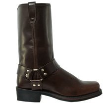 SHINY DEAN HARNESS BOOTS