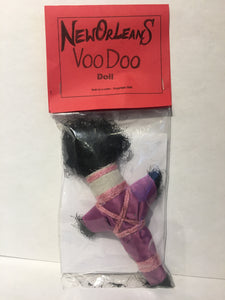 Purple and Pink Rope Voodoo Doll