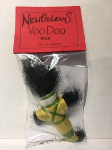 Yellow and Green Rope Voodoo Doll