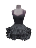 Black Taffeta Skirt
