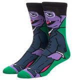 Sesame Street Count Von Count Character Socks
