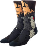Winter Soldier Marvel Character Socks