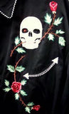 Skulls and Roses Western Shirt