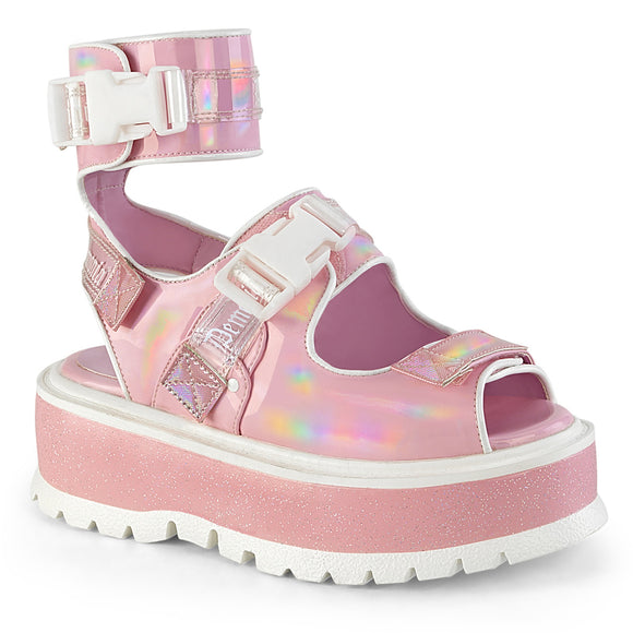 Slacker Platform Sandal- Pink